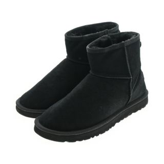 UGG AUSTRALIA - UGG australia アグオーストラリア ブーツ US7(25cm位) 黒 【古着】【中古】