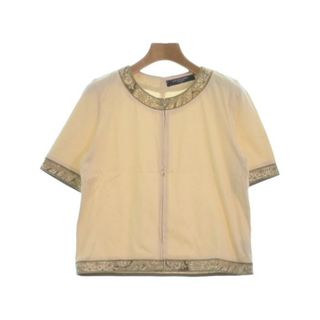 LEONARD FASHION Tシャツ・カットソー L ベージュ 【古着】【中古】(カットソー(半袖/袖なし))