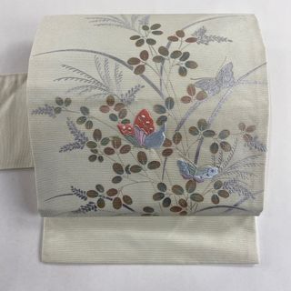 名古屋帯 美品 秀品 正絹 【中古】(帯)