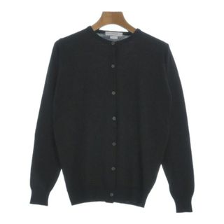 ジョンスメドレー(JOHN SMEDLEY)のJOHN SMEDLEY ジョンスメドレー カーディガン M 黒 【古着】【中古】(カーディガン)