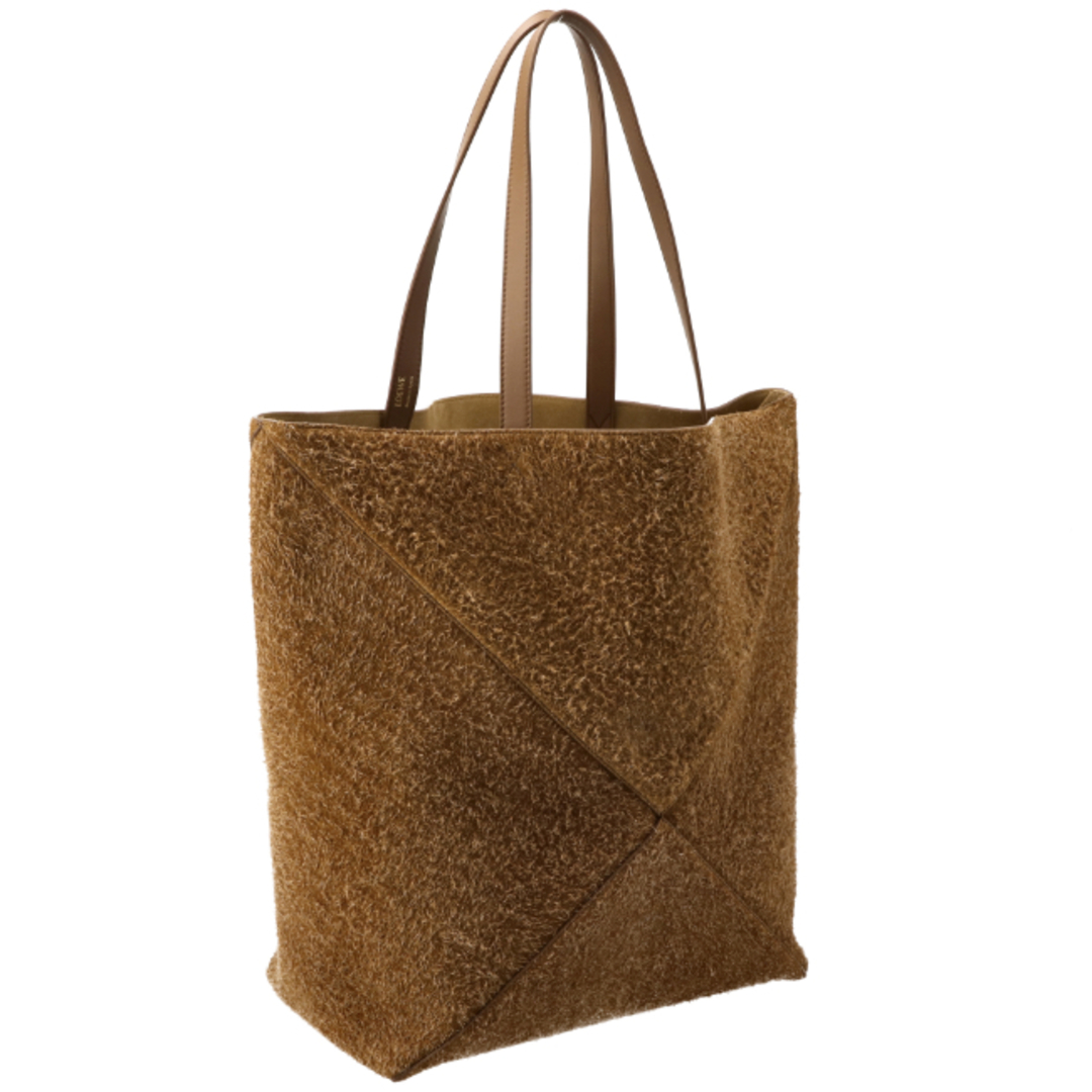 LOEWE(ロエベ)のロエベ/LOEWE バッグ メンズ PUZZLE TOTE LARGE HAIRY SUEDE トートバッグ PEANUT B510Q18X01-0090-8715 _0410ff メンズのバッグ(トートバッグ)の商品写真