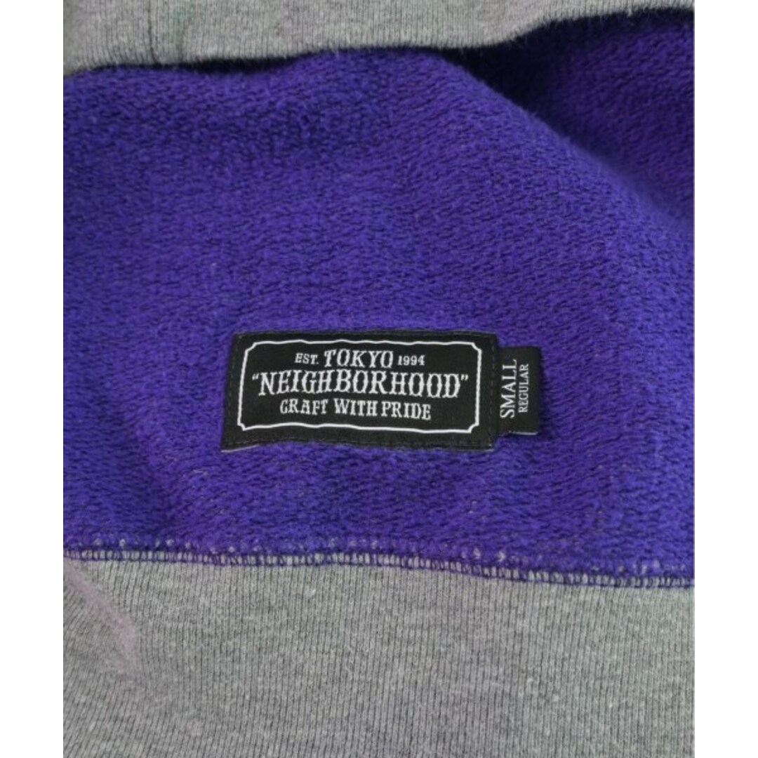 NEIGHBORHOOD(ネイバーフッド)のNEIGHBORHOOD ネイバーフッド スウェット S グレーx紫 【古着】【中古】 メンズのトップス(スウェット)の商品写真