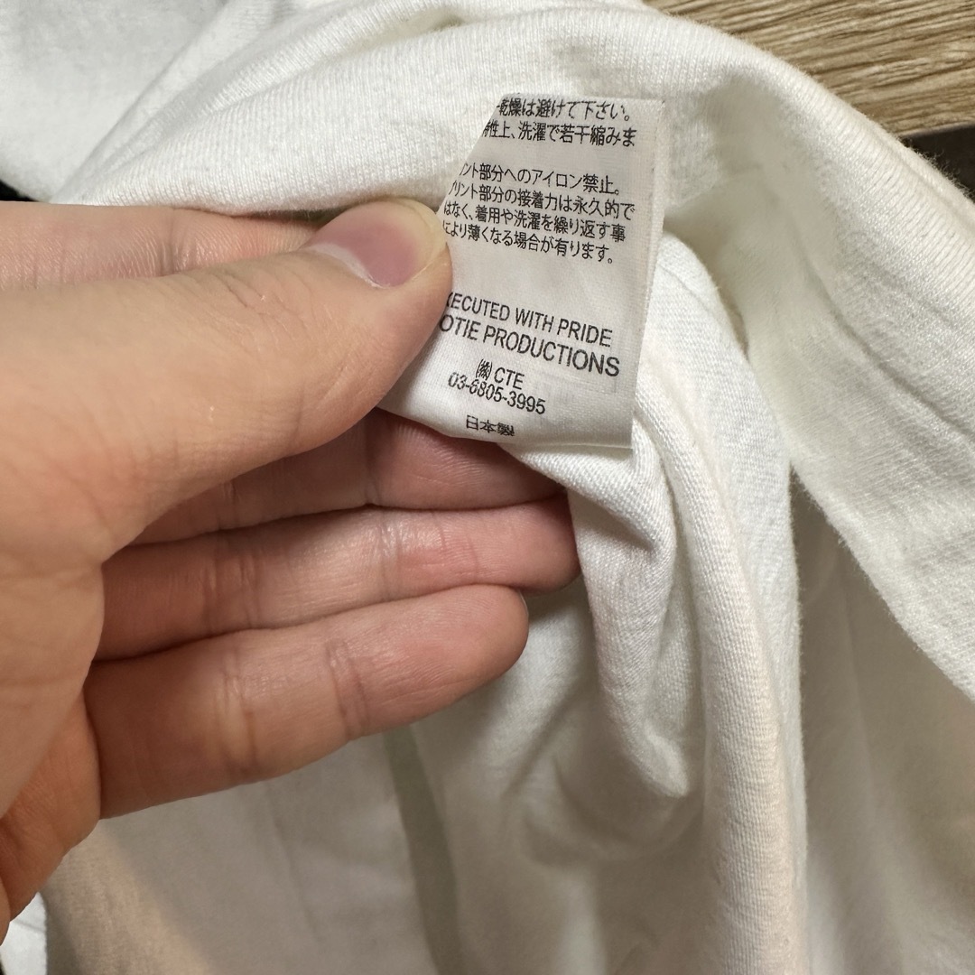 COOTIE(クーティー)のcootie ロゴTシャツ M クーティ ホワイト 半袖 プリント コットン メンズのトップス(Tシャツ/カットソー(半袖/袖なし))の商品写真