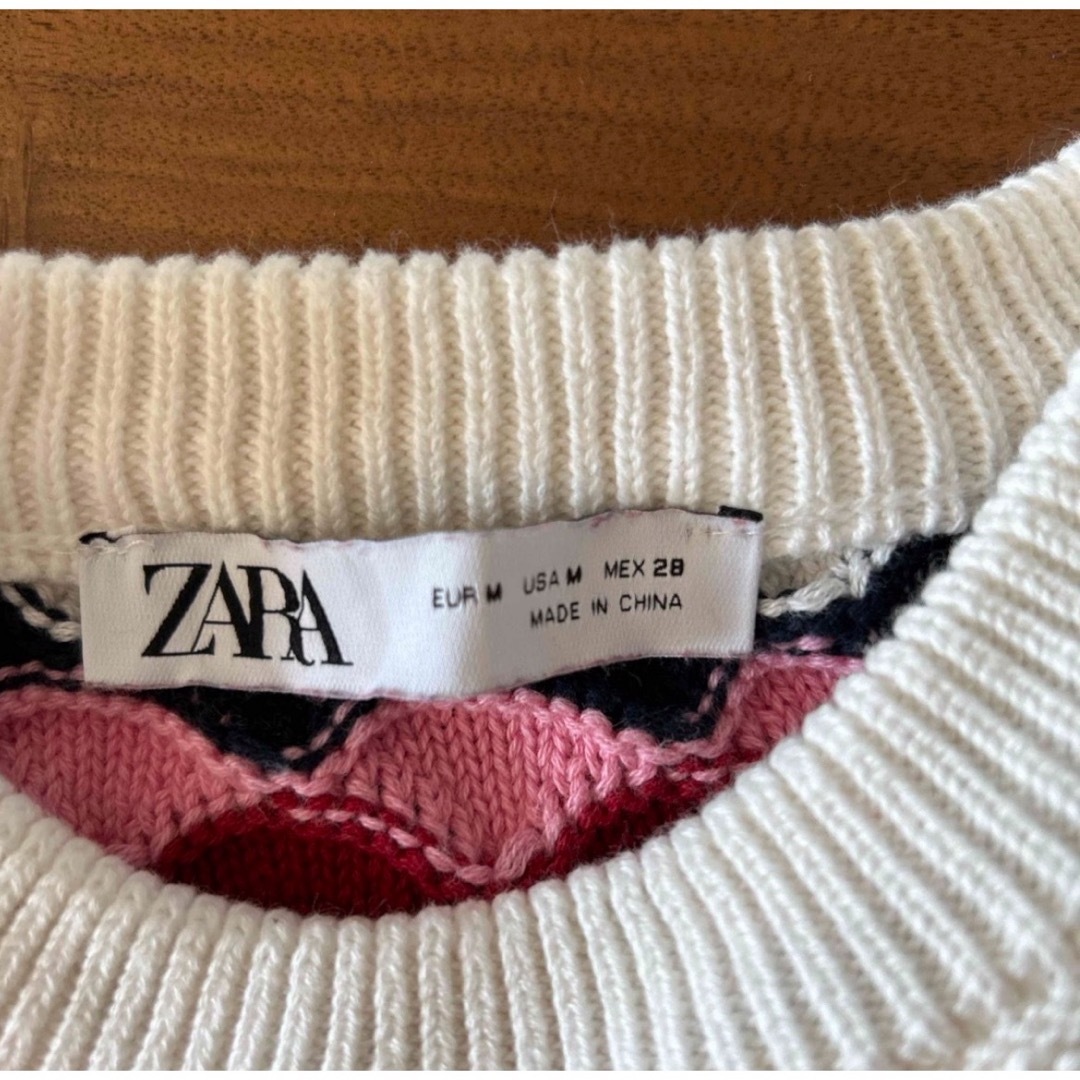 ZARA(ザラ)のZARAニットトップスM レディースのトップス(ニット/セーター)の商品写真