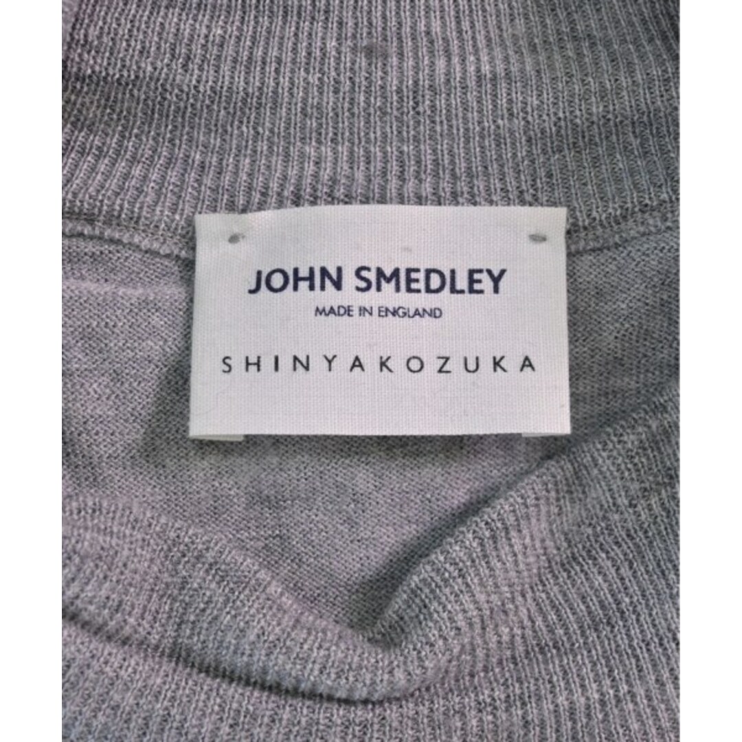 JOHN SMEDLEY(ジョンスメドレー)のJOHN SMEDLEY ジョンスメドレー ニット・セーター M グレー 【古着】【中古】 メンズのトップス(ニット/セーター)の商品写真