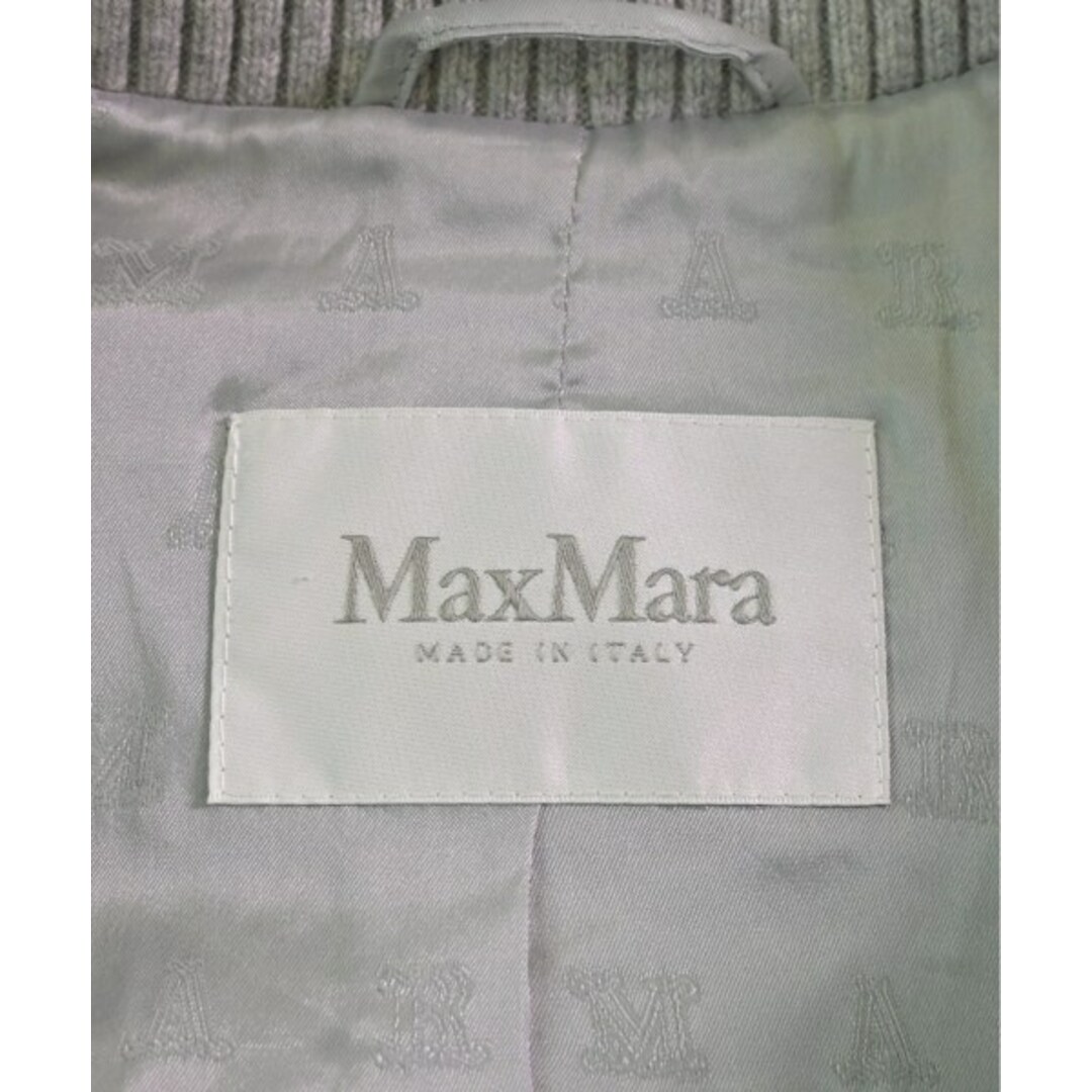 Max Mara(マックスマーラ)のMax Mara マックスマーラ ブルゾン（その他） 36(XS位) グレー 【古着】【中古】 レディースのジャケット/アウター(その他)の商品写真