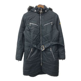 バーブァー(Barbour)のBarbour バブアー 中綿 キルティング コート ブラック (レディース 10) 中古 古着 Q6637(その他)