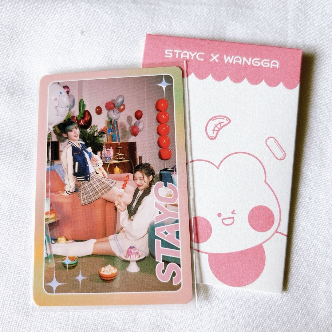 韓国限定 STAYC タンフル トレカカード セウン ジェイ エンタメ/ホビーのCD(K-POP/アジア)の商品写真