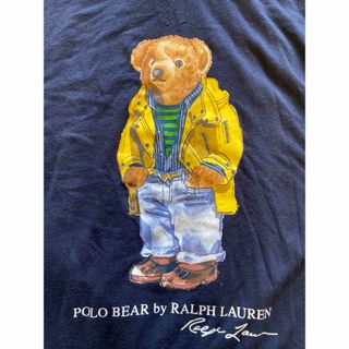 ポロラルフローレン(POLO RALPH LAUREN)のポロラルフローレン　ポロベア　薄手パーカー　ネイビー　ボーイズサイズXL 正規品(Tシャツ/カットソー)