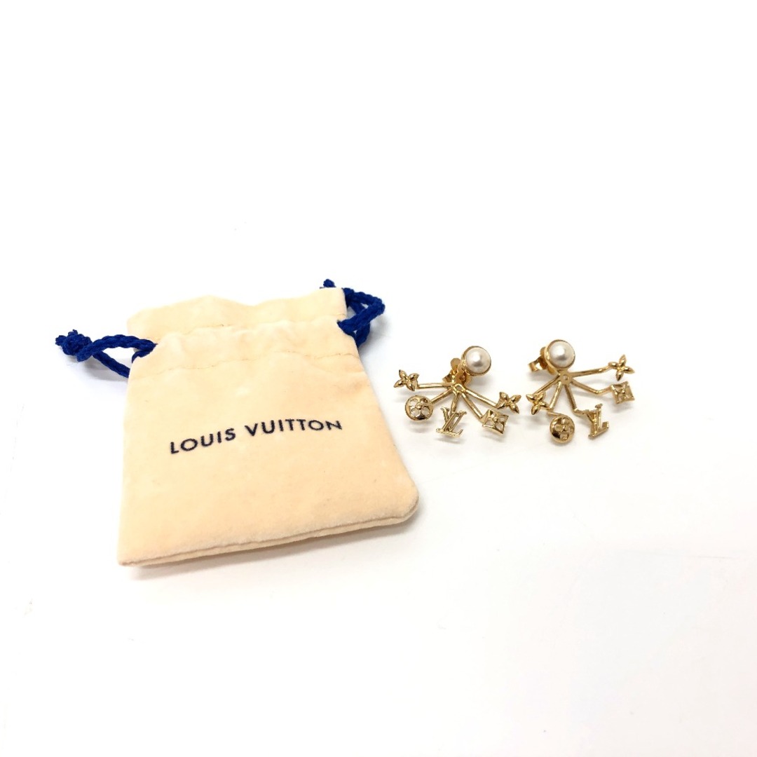 LOUIS VUITTON(ルイヴィトン)のルイヴィトン LOUIS VUITTON ピアス・クルーザー M00601 パール アクセサリー ピアス メタル ゴールド メンズのアクセサリー(ピアス(片耳用))の商品写真