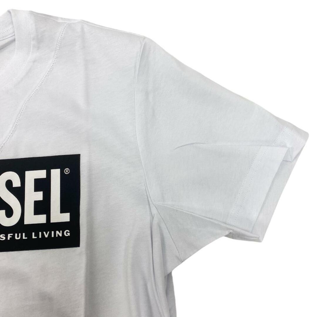 DIESEL(ディーゼル)のディーゼル DIESEL 半袖Ｔシャツ
 ステッチ クルーネック T-DIEGO-CUTY L 00SDP1 0091A ホワイト レディースのトップス(Tシャツ(半袖/袖なし))の商品写真