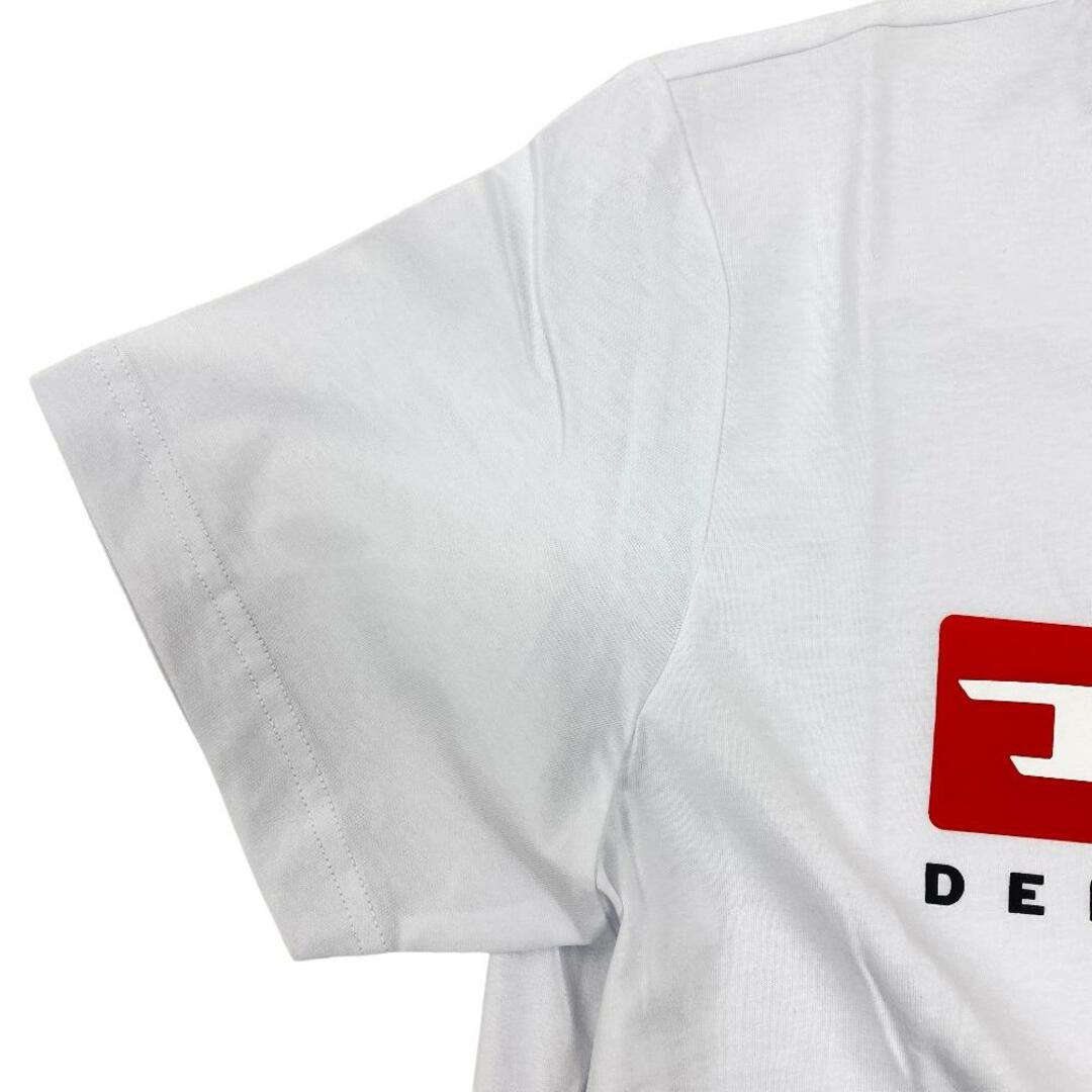 DIESEL(ディーゼル)のディーゼル DIESEL 半袖Ｔシャツ
 ステッチ クルーネック T-DIEGO-CUTY L 00SDP1 0091A ホワイト レディースのトップス(Tシャツ(半袖/袖なし))の商品写真