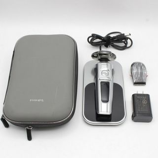 フィリップス(PHILIPS)のフィリップス S9000 プレステージ SP9861/13 ウェット＆ドライ 電気シェーバー メタリックグレー/ブラック PHILIPS 本体(メンズシェーバー)