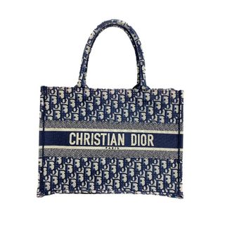 Christian Dior - クリスチャンディオール Christian Dior トートバッグ
 スモール ブックトート ネイビー