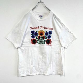 ヘインズ(Hanes)の90年代 コピーライト Hanes 半袖 プリント Tシャツ XLサイズ(Tシャツ/カットソー(半袖/袖なし))