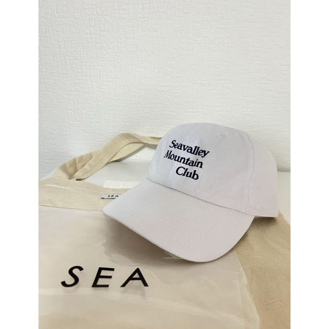 SEA - SEA SEAVALLEY MOUNTAIN CLUB CAP ホワイトの通販 by SAMs SEA - SEA SEAVALLEY MOUNTAIN CLUB CAP ホワイトの通販 by SAMs