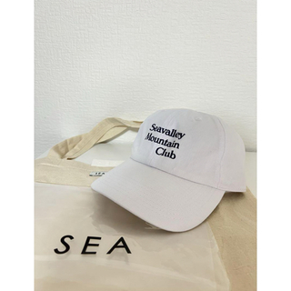 シー(SEA)のSEA SEAVALLEY MOUNTAIN CLUB CAP ホワイト(キャップ)