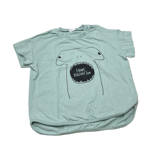 ニコフラート(nicohrat)の子供服nico hrat ニコフラート 半袖Tシャツ 90㎝ GREEN(Tシャツ/カットソー)