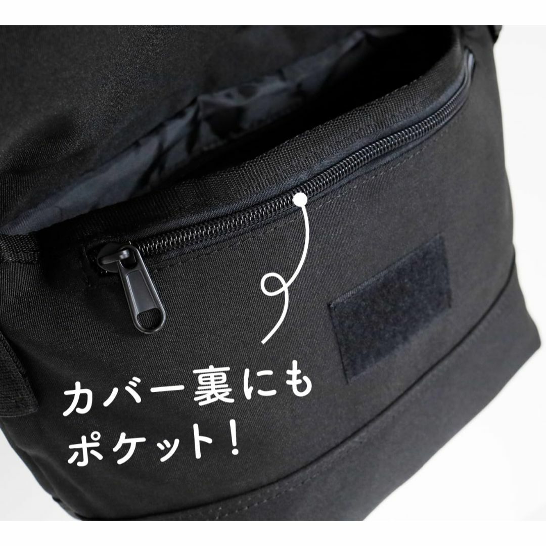 【色: Sサイズ／ブラック】[pieka] ショルダーバッグ メンズ 小さめ メ メンズのバッグ(その他)の商品写真