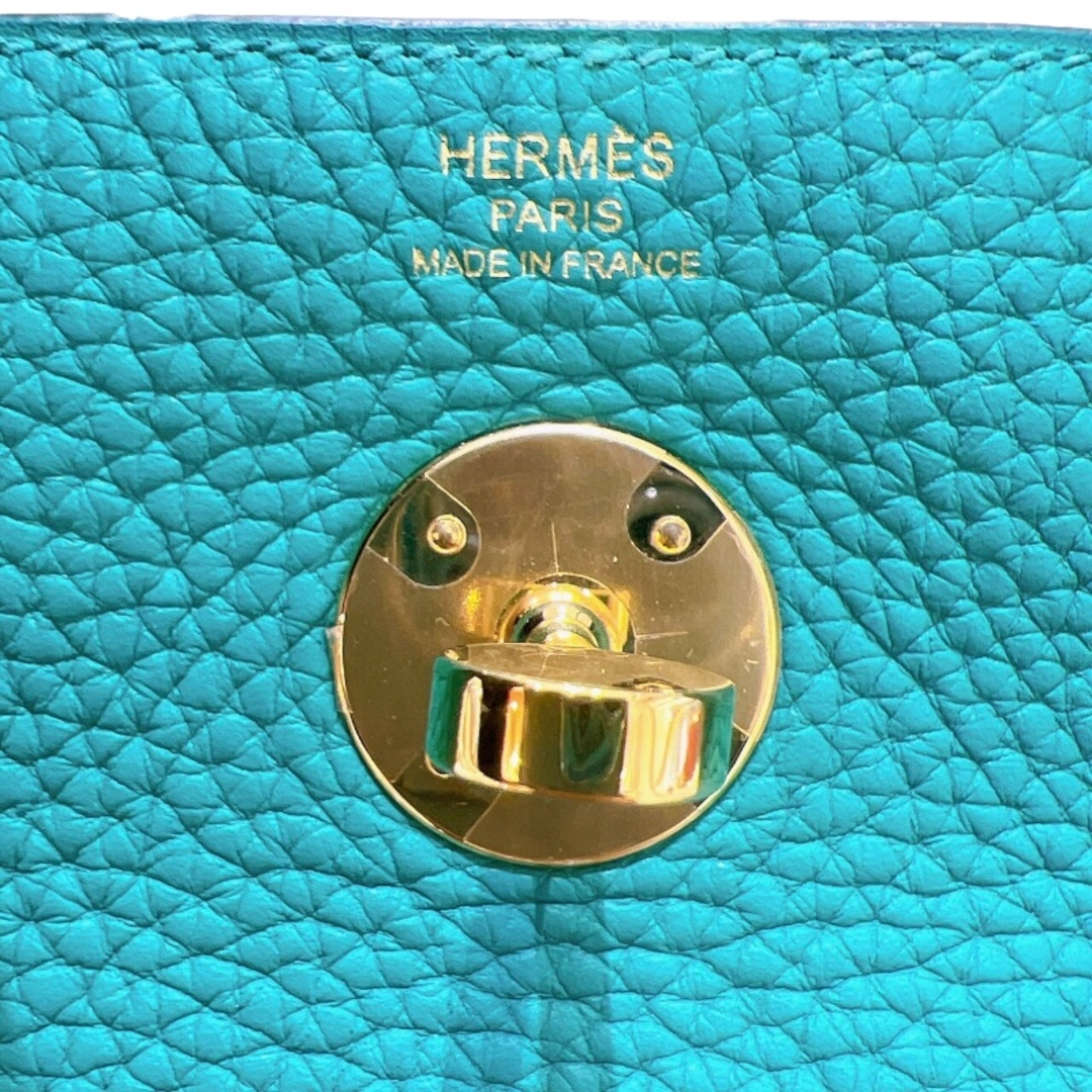 Hermes(エルメス)の　エルメス HERMES リンディ26 D刻印 ヴェールヴェローヌ・ゴールド金具 トリヨンクレマンス レディース ショルダーバッグ レディースのバッグ(ショルダーバッグ)の商品写真