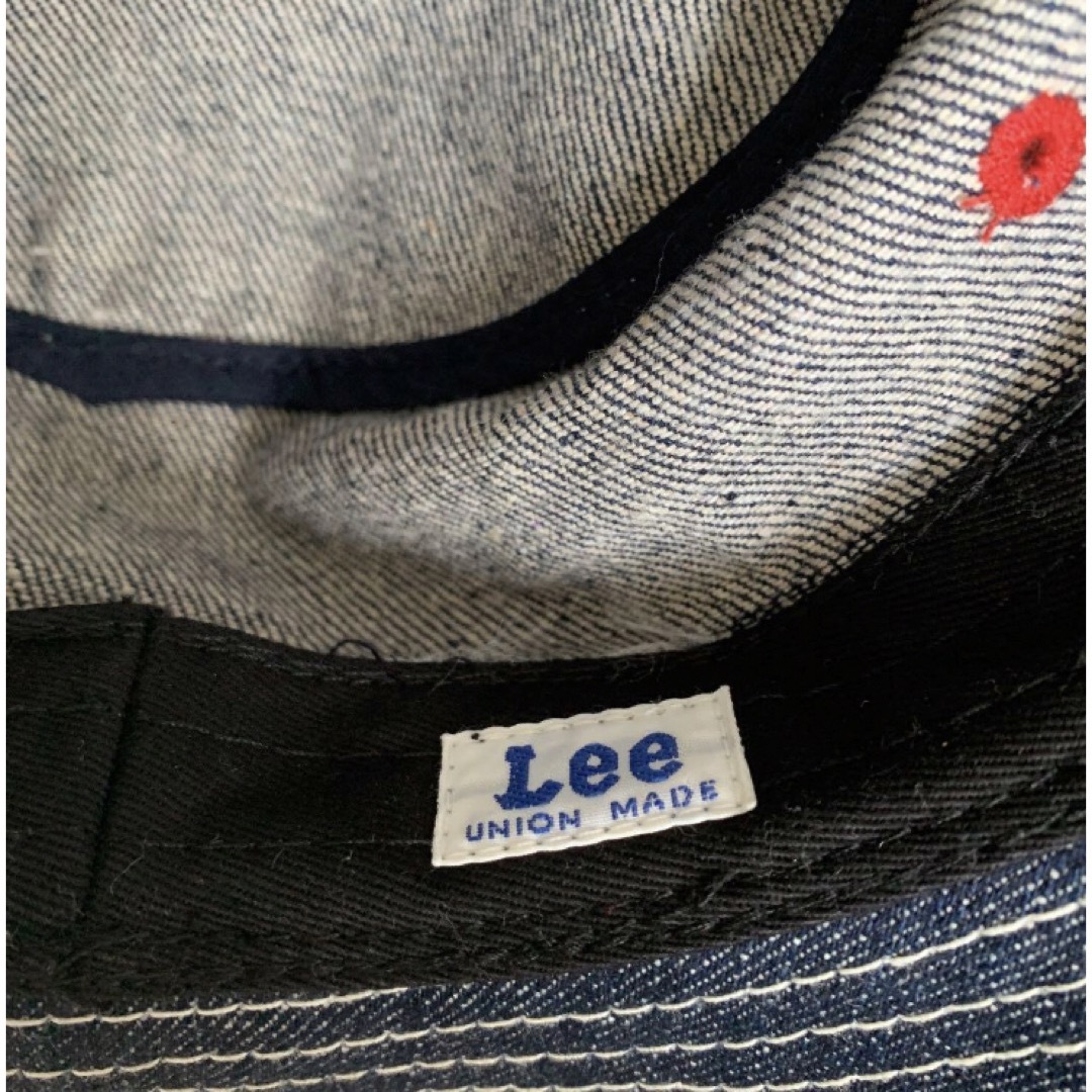 Lee(リー)の【美品】LEE キッズ デニムハット キッズ/ベビー/マタニティのこども用ファッション小物(帽子)の商品写真