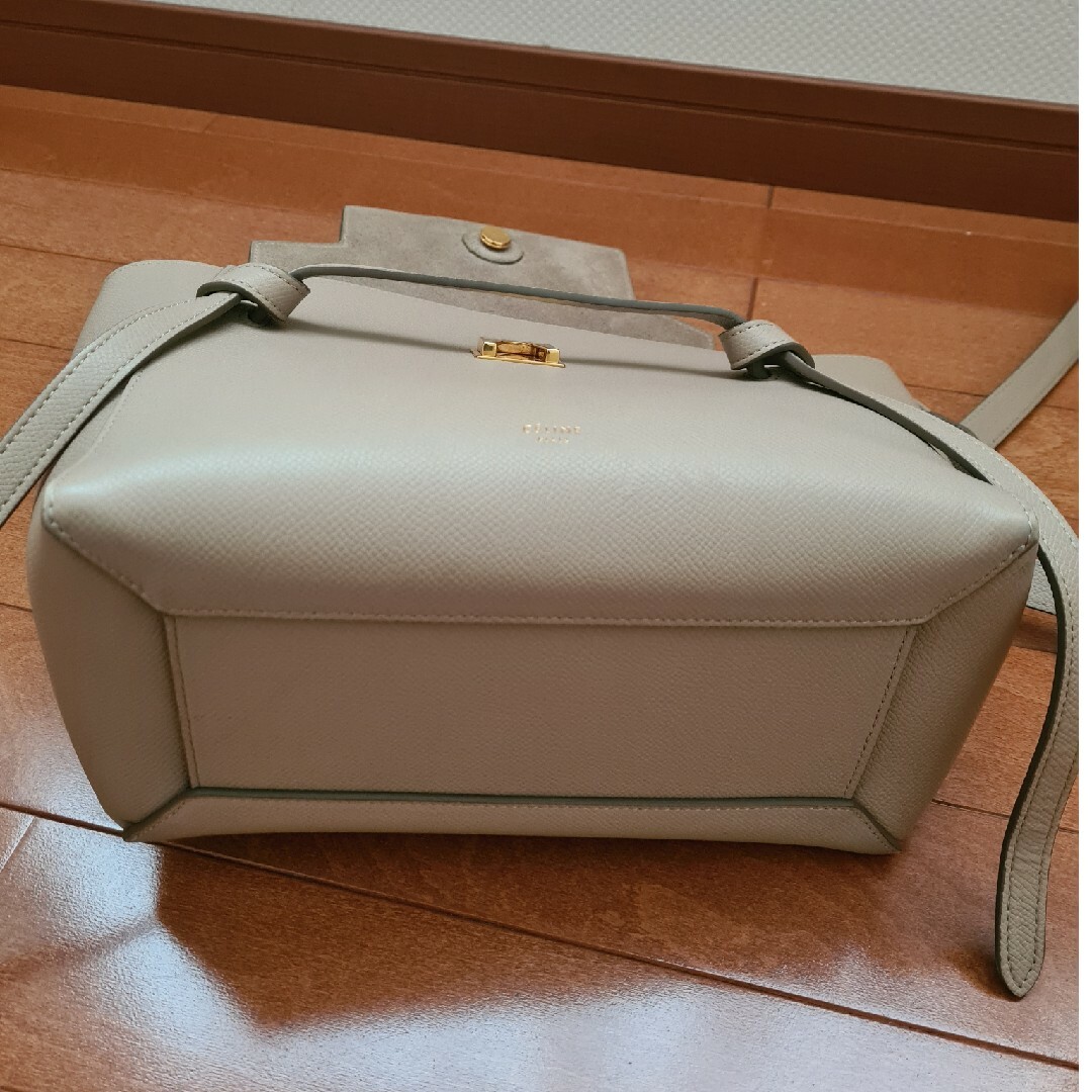 CELINE - CELINE セリーヌ ベルトバッグ マイクロ 旧ロゴ CELINE - CELINE セリーヌ ベルトバッグ マイクロ 旧ロゴ
