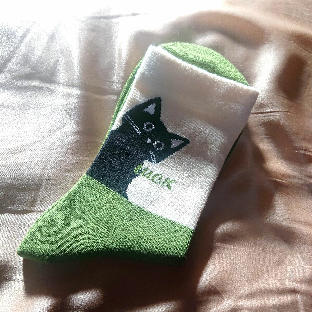 猫の靴下① レディースのレッグウェア(ソックス)の商品写真