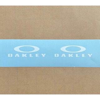 オークリー(Oakley)の[5㎝]OAKLEY オークリー カッティングステッカー◆白マット◆2点◆(サーフィン)