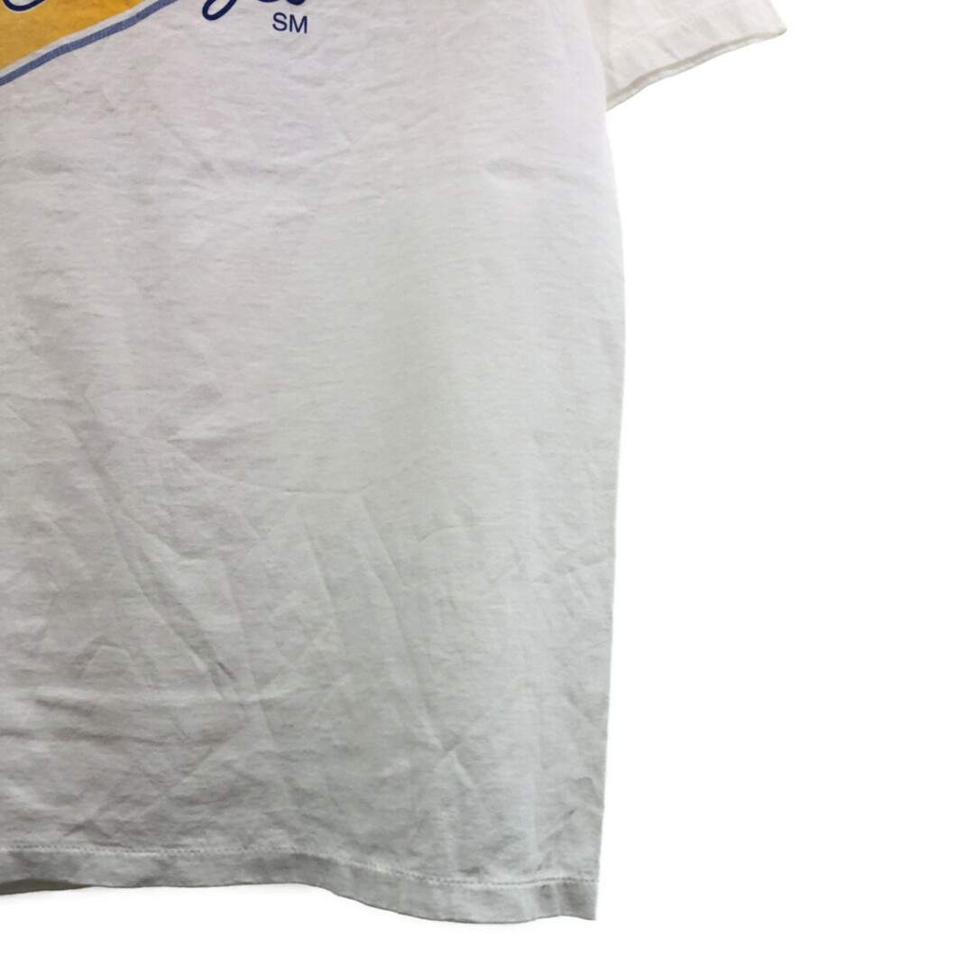 90年代 MiLB タルサ・ドラリーズ 半袖Ｔシャツ ホワイト (メンズ L) 中古 古着 Q6650 メンズのトップス(Tシャツ/カットソー(半袖/袖なし))の商品写真