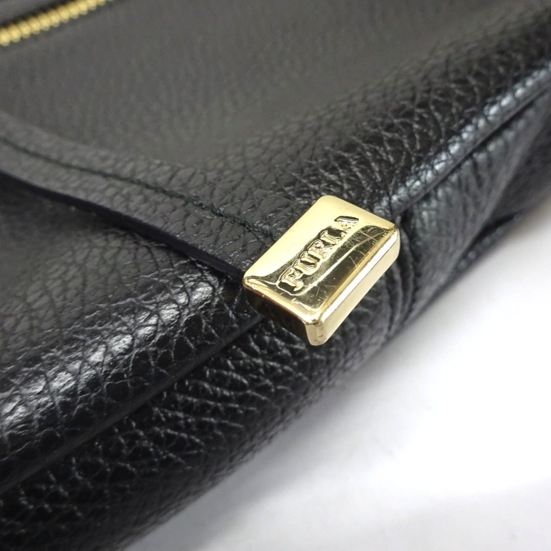 Furla(フルラ)のフルラ ショルダーバッグ ロゴ 斜め掛け ブラック Ft604631 中古 メンズのバッグ(ショルダーバッグ)の商品写真