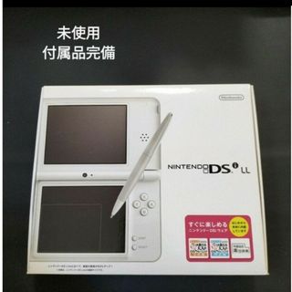 Dsill ホワイト新品未使用　未開封メーカー生産終了未使用、未開封のため(携帯用ゲーム機本体)