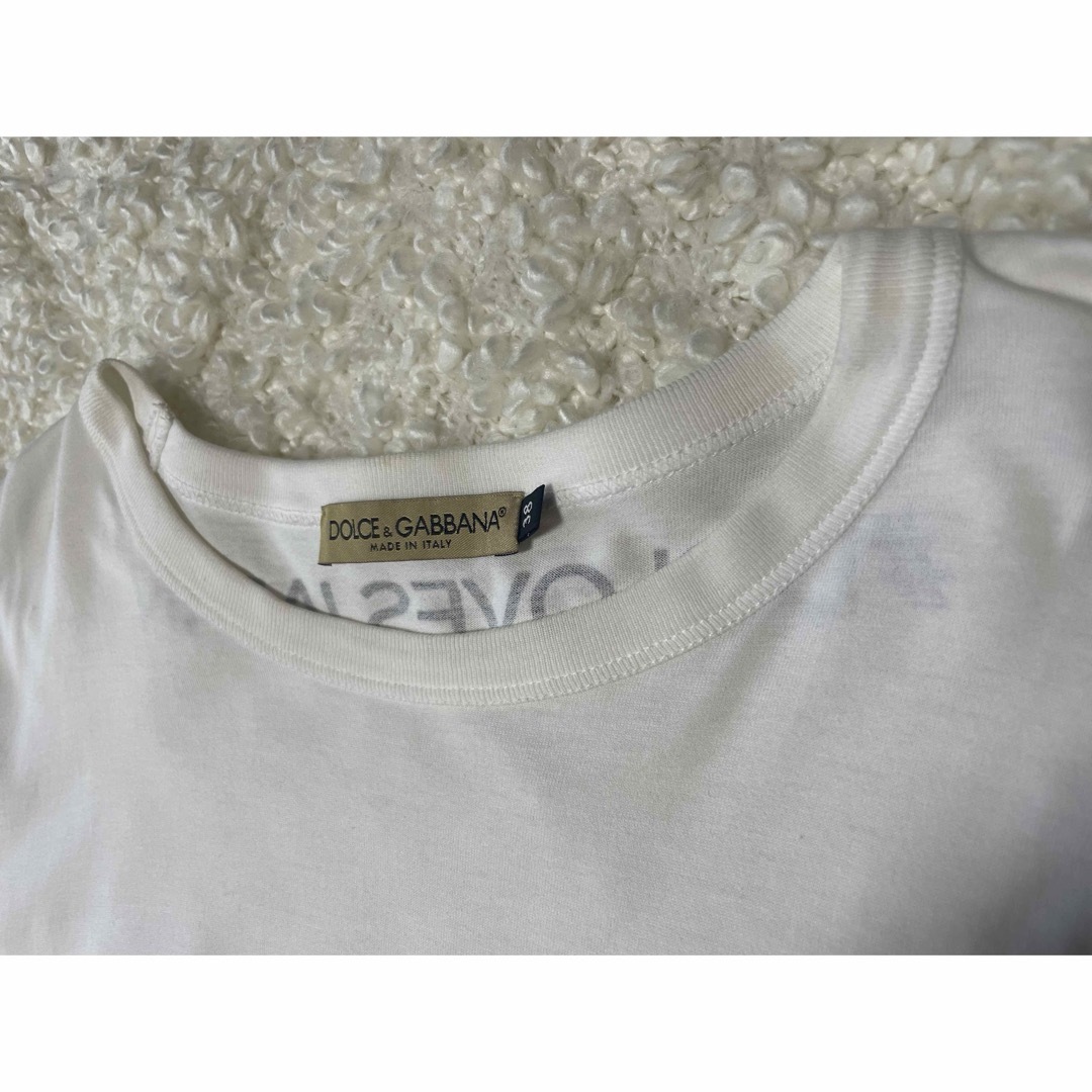 DOLCE&GABBANA(ドルチェアンドガッバーナ)のDolce&GabbanaロゴT レディースのトップス(Tシャツ(半袖/袖なし))の商品写真