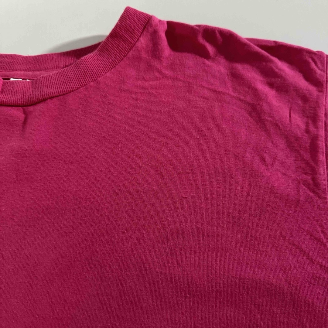 Printstar(プリントスター)の● PRINTSTAR 鮮やか ピンク Tシャツ 綿100% Lサイズ pink メンズのトップス(Tシャツ/カットソー(半袖/袖なし))の商品写真