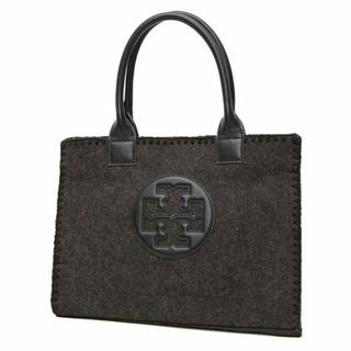 トリーバーチ(Tory Burch)のトリーバーチ ハンドバッグ トートバッグ ジャンボ ステッチ ウール レザー(ハンドバッグ)