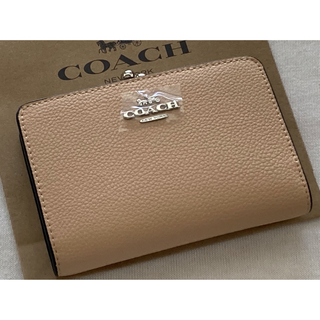 コーチ(COACH)の新品　COACH コーチ　二つ折り財布　がま口　キスロック(財布)