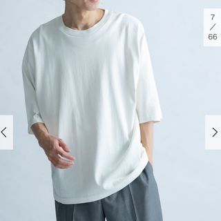 URBAN RESEARCH DOORS - FORK&SPOON　セミシルケット5分袖カットソー　Tシャツ　メンズ　ドアーズ