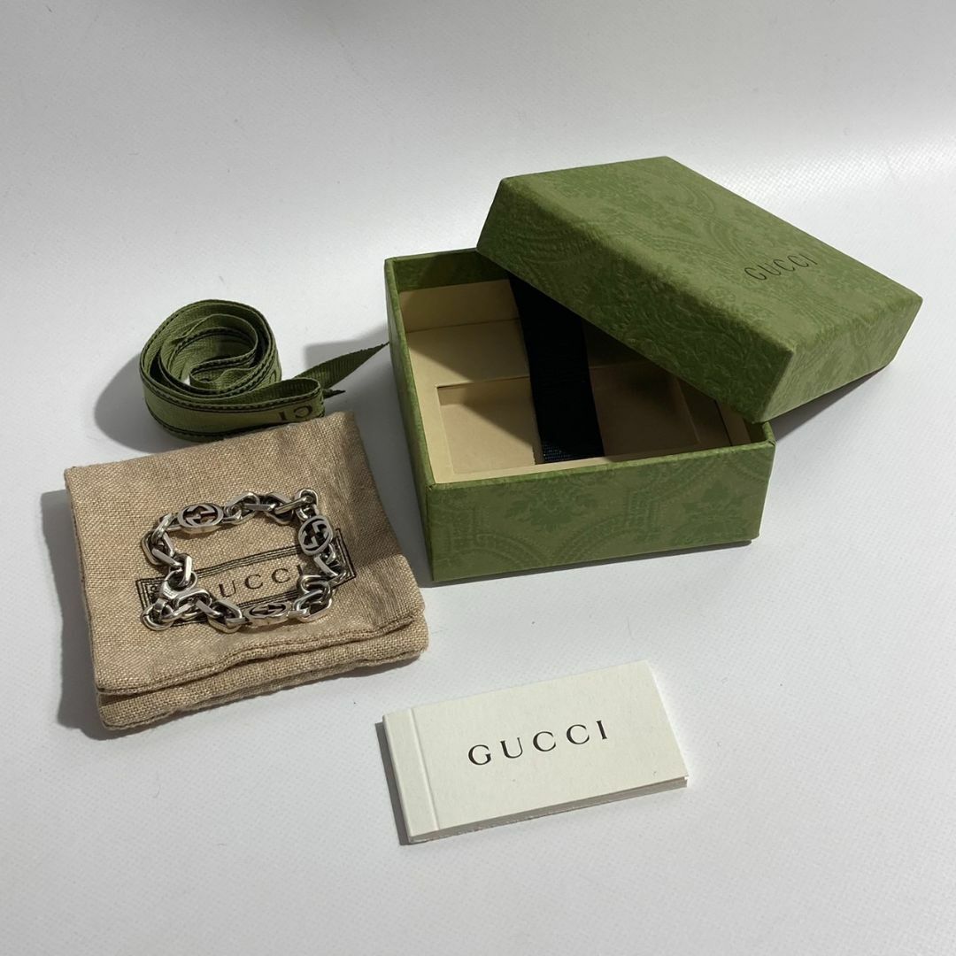 Gucci(グッチ)のGucci グッチ　SILVER シルバー ブレスレット　Ag925 レディースのアクセサリー(ブレスレット/バングル)の商品写真