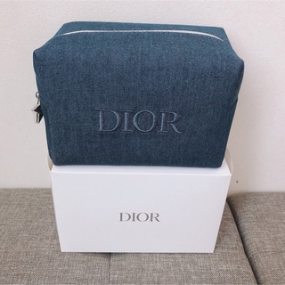 Dior ディオール　ノベルティ　デニムポーチ