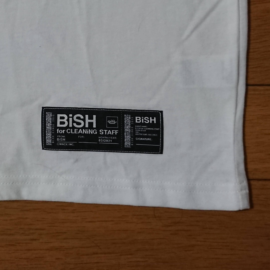GU(ジーユー)の新品☆LL GU BISH コラボ Tシャツ 白 半袖 トップス レア メンズ メンズのトップス(Tシャツ/カットソー(半袖/袖なし))の商品写真