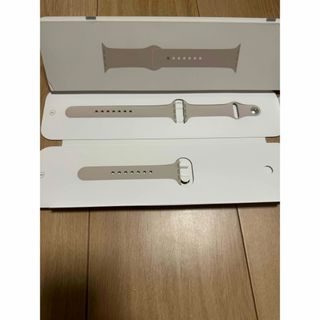 Apple Watch純正バンド　41mm StarlightSportBand(ラバーベルト)