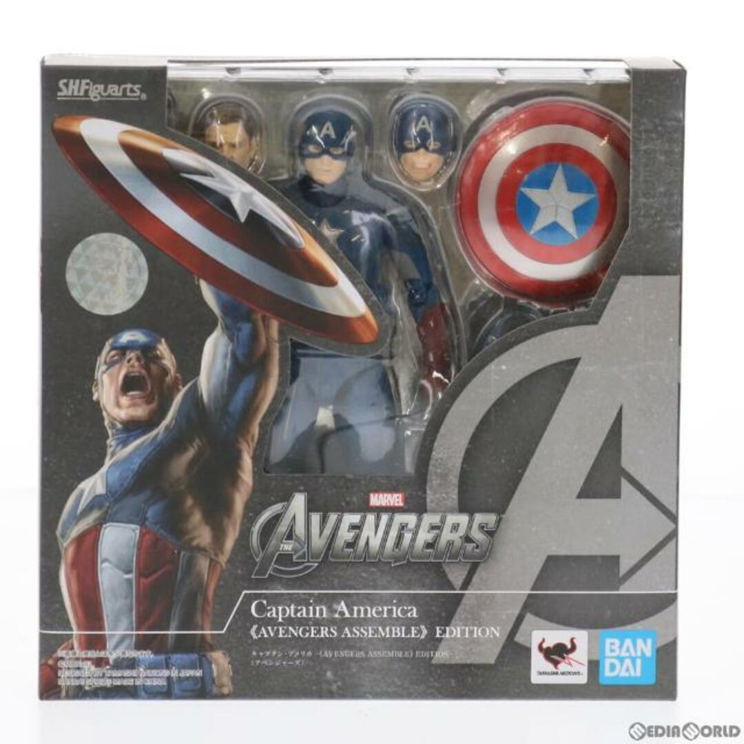 Edition(エディション)のS.H.Figuarts(フィギュアーツ) キャプテン・アメリカ -AVENGERS ASSEMBLE EDITION-(アベンジャーズ) 完成品 可動フィギュア バンダイスピリッツ エンタメ/ホビーのフィギュア(アメコミ)の商品写真