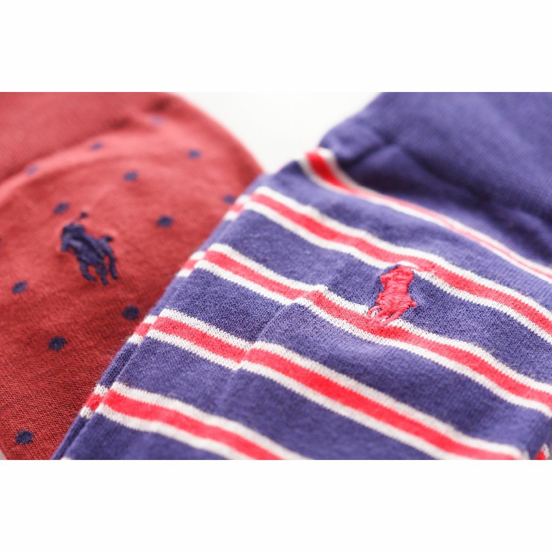 POLO RALPH LAUREN(ポロラルフローレン)のPOLOポロラルフローレン【2足セット／メンズ】おしゃれなソックス【新品です】 メンズのレッグウェア(ソックス)の商品写真