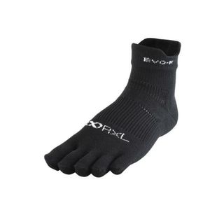 アールエル RｘL SOCKS RNS5004 EVO-FM 5本指 ミドル丈(ソックス)