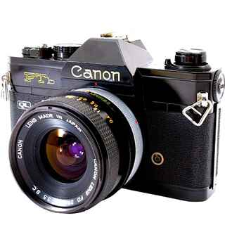 キヤノン(Canon)のCanon キャノン FTb FD 28mm F3.5 モルト交換済 #7125(フィルムカメラ)
