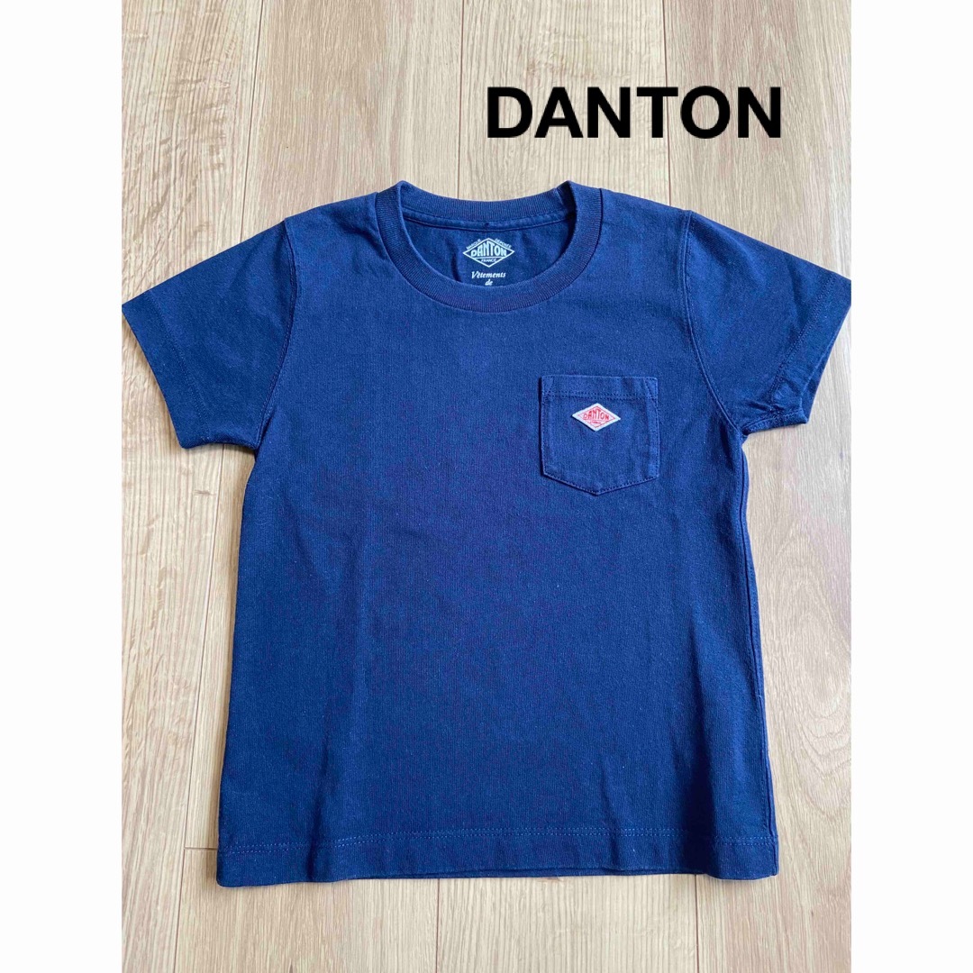 DANTON(ダントン)のDANTON キッズ　半袖Tシャツ　110㎝相当 キッズ/ベビー/マタニティのキッズ服男の子用(90cm~)(Tシャツ/カットソー)の商品写真