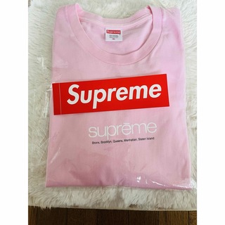 シュプリーム(Supreme)のSupreme 21SS Five Boroughs Tee  ライトピンクXL(Tシャツ/カットソー(半袖/袖なし))