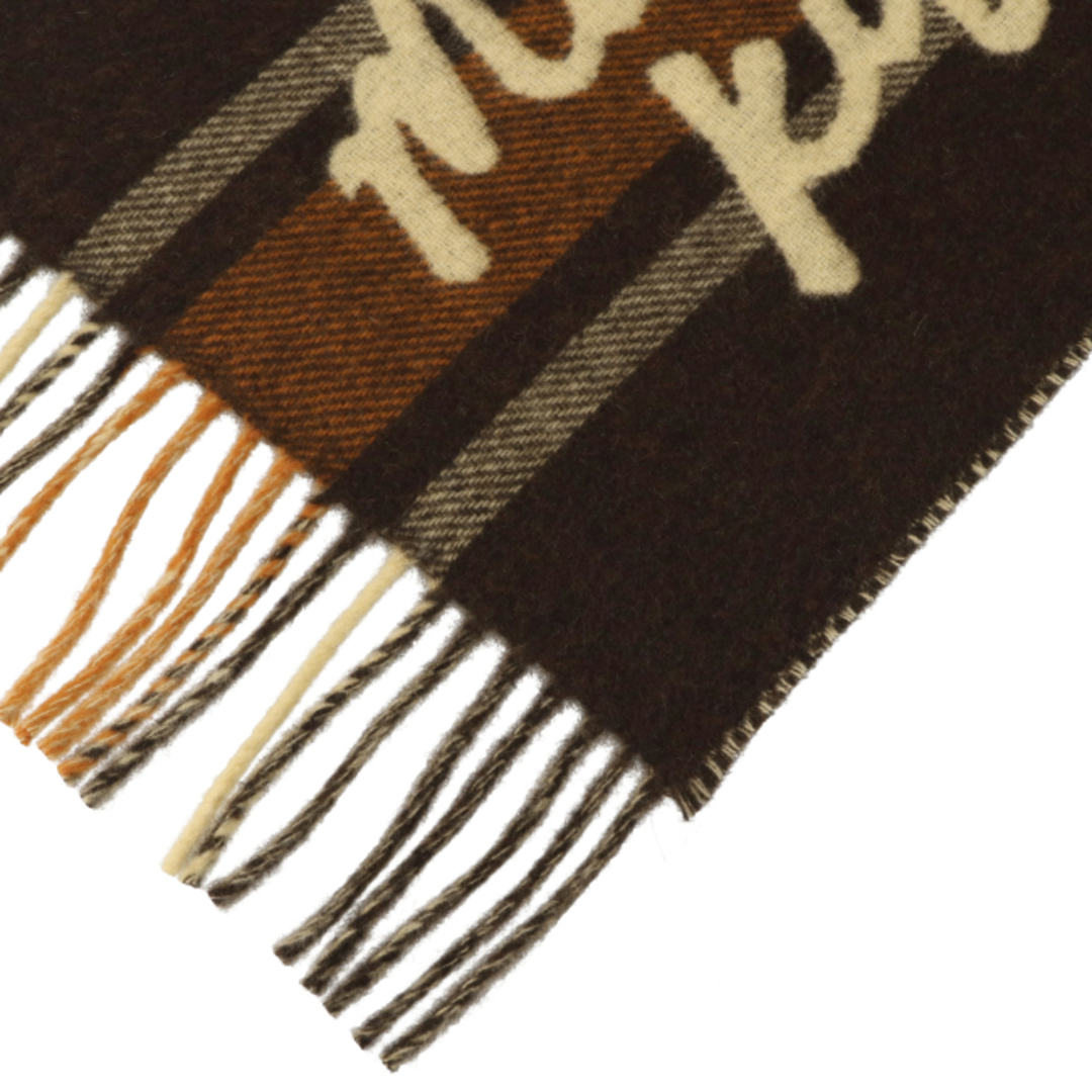 MAISON KITSUNE'(メゾンキツネ)のメゾンキツネ/MAISON KITSUNE ストール メンズ TAILLE UNIQUE マフラー PECAN BROWN/CHERRY FLORAL COLLEGE STRIPE LM06203WA0019-0012-S298 _0410ff メンズのファッション小物(マフラー)の商品写真