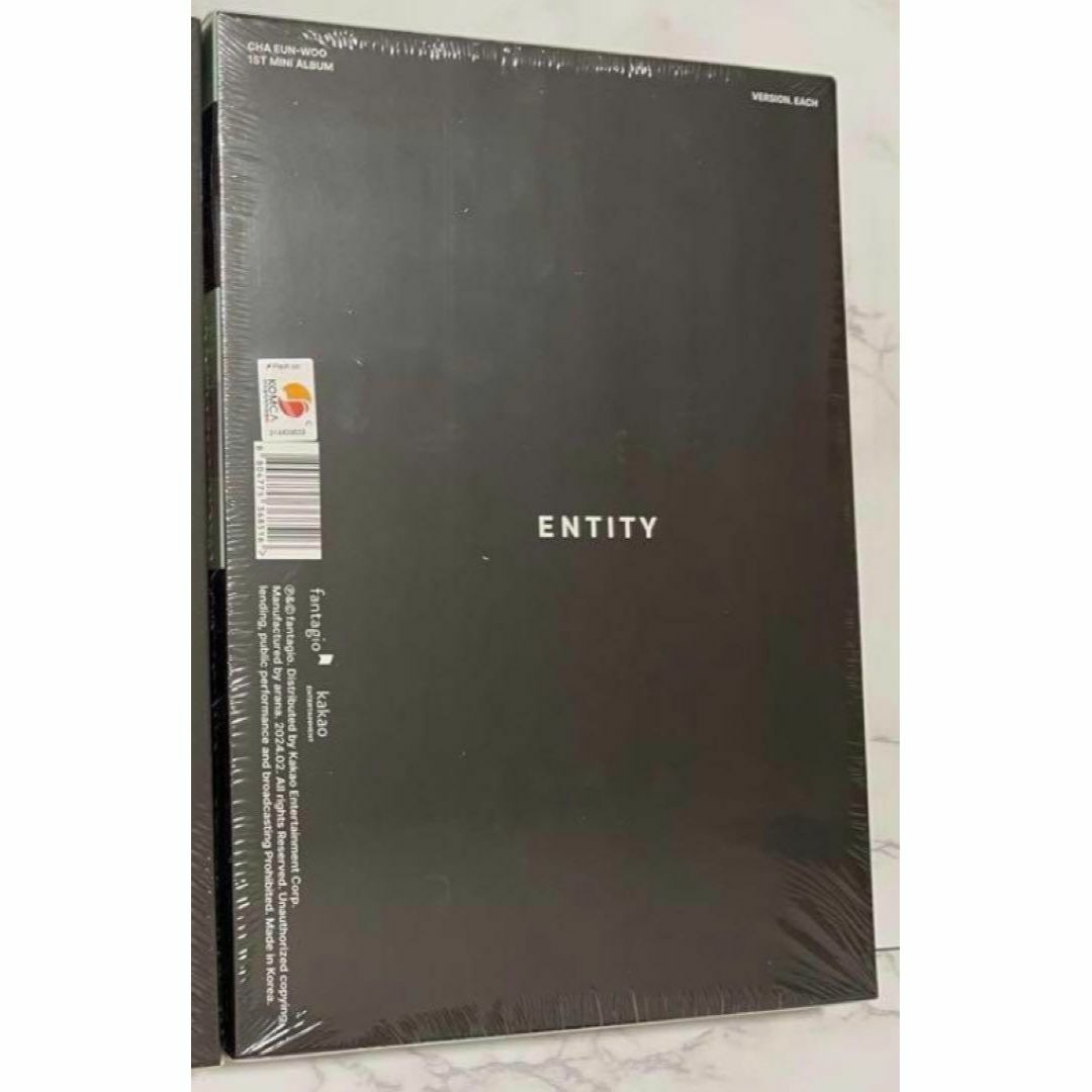 チャウヌ　ミニアルバム　ENTITY EACH ver. 新品未開封　⑧ エンタメ/ホビーのCD(K-POP/アジア)の商品写真