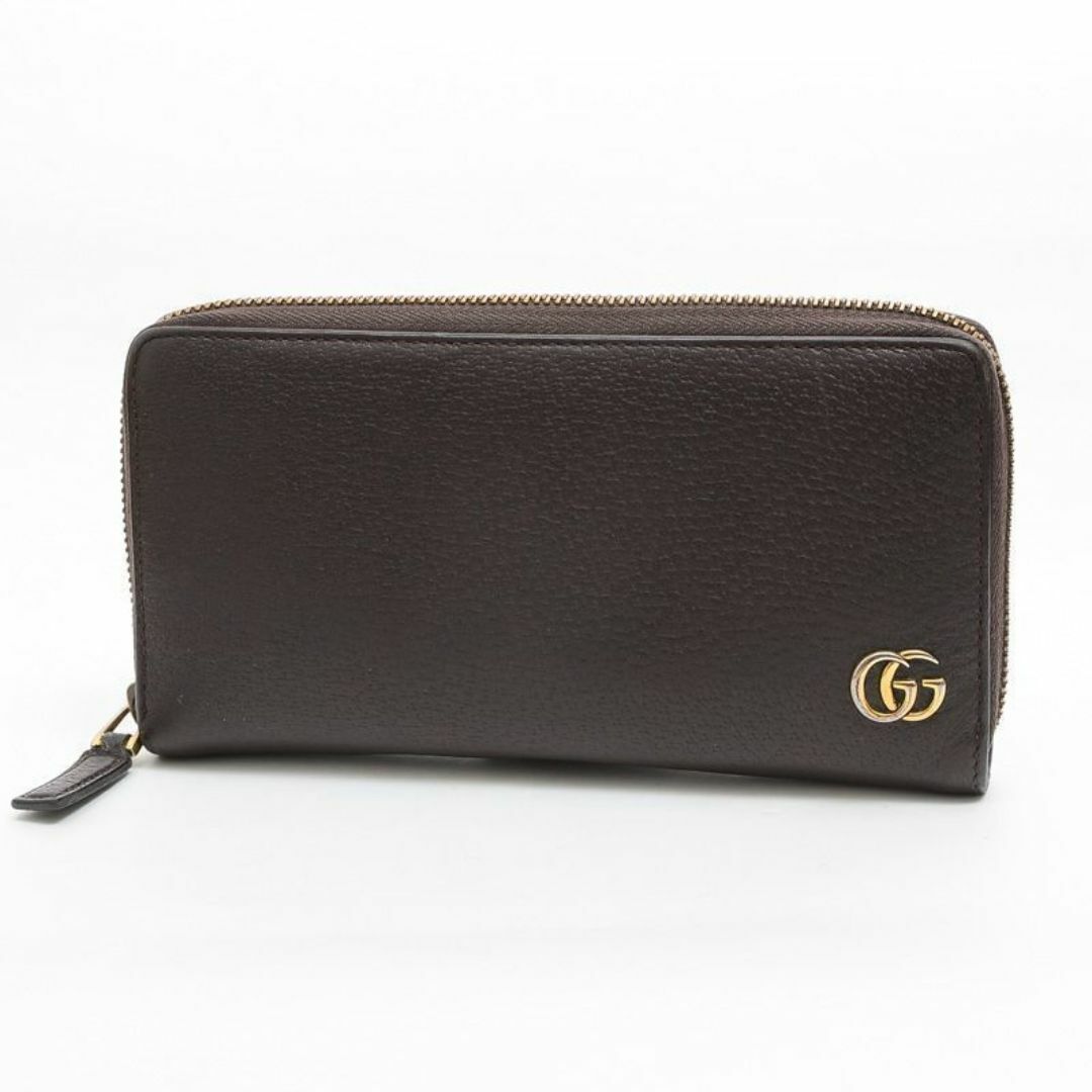 Gucci(グッチ)のグッチ 428736 GGマーモント 長財布 ロングウォレット ラウンドジップ レディースのファッション小物(財布)の商品写真