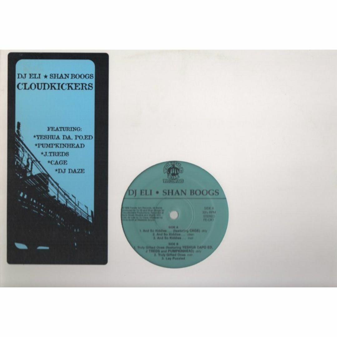 【廃盤12inch】DJ Eli Shan Boogs / Cloudkicke エンタメ/ホビーのエンタメ その他(その他)の商品写真